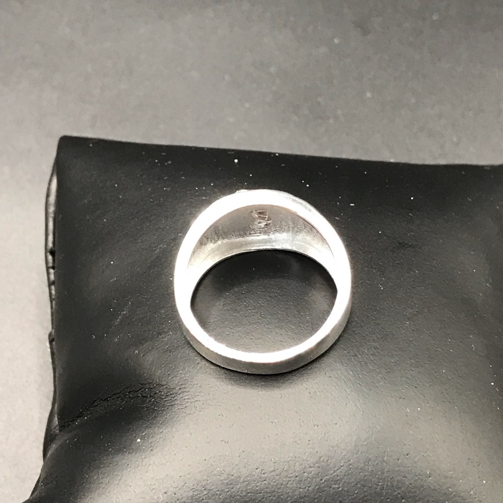 925 Sterling Silver Horse Men's Ring size 10.5 - Picture 6 of 12